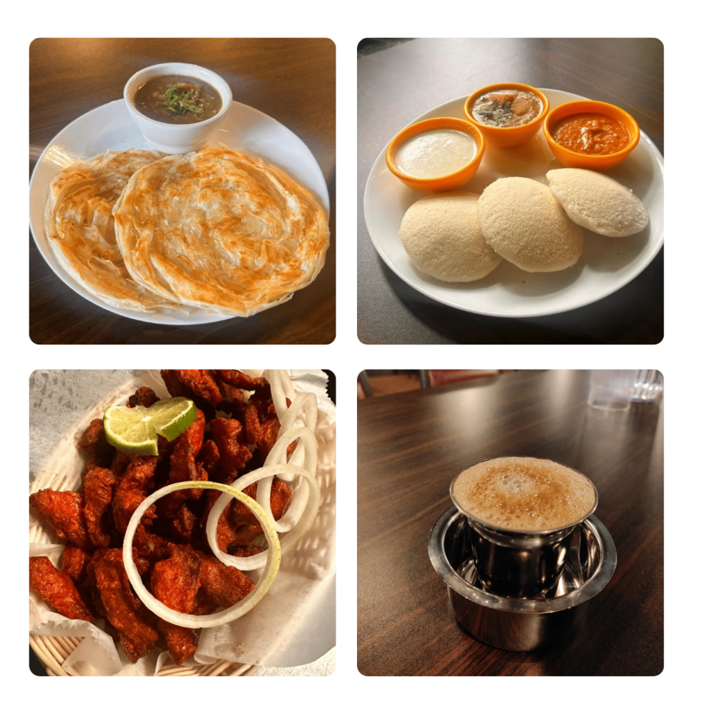 South Indian Menu